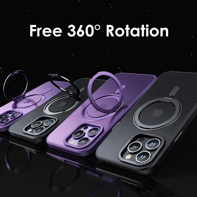 Magnetic 360Â° Rotation Stand Phone Case
