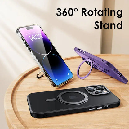 Magnetic 360Â° Rotation Stand Phone Case